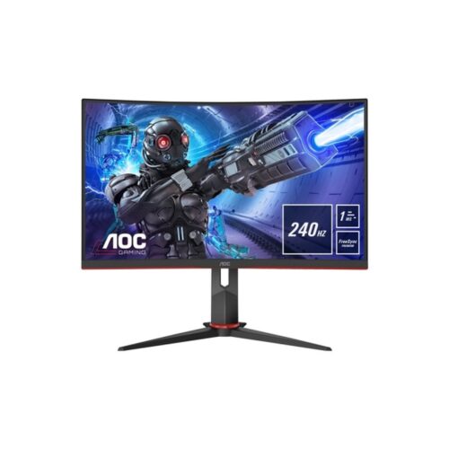 AOC – Monitor LED Gaming C32G2ZE/BK –  31.5″ – 1920X1080 Full HD – 240 Hz – 16:9 – 1ms – Curvado