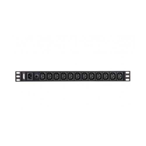 Aten PE0112G unidad de distribución de energía (PDU) 1U Negro 12 salidas AC