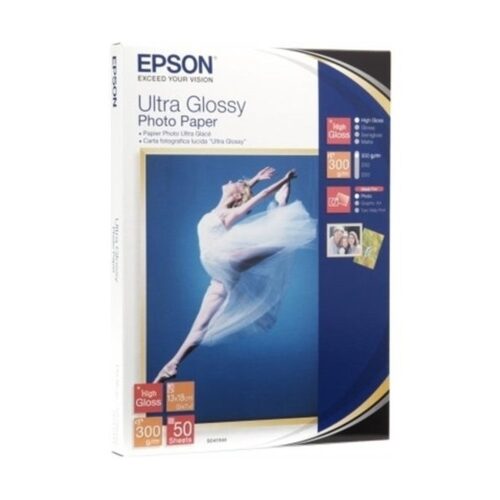 Epson Ultra Glossy Photo Paper, 100 x 150 mm, 300 g/m², 50 hojas