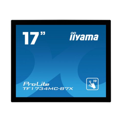 iiyama ProLite TF1734MC-B7X monitor pantalla táctil 43,2 cm (17″) 1280 x 1024 Pixeles Multi-touch Negro