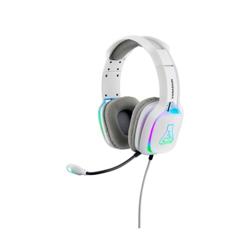 THE G-LAB GAMING HEADSET RGB COMPATIBLE PC, PS4, XBOXONE, SWITCH BLANCO (KORP-VANADIUM)