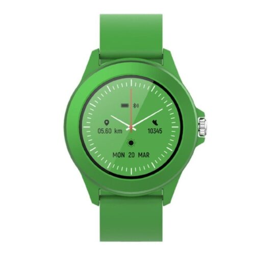 Smartwatch Forever Colorum CW-300/ Notificaciones/ Frecuencia Cardíaca/ Verde