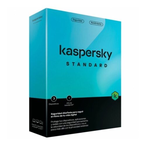 Antivirus Kaspersky Standard/ 3 Dispositivos/ 1 Año