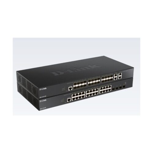 SWITCH GESTIONABLE L2 D-LINK DXS-1210-28S 24P SFP+ (10G) + 4P 10G RACK