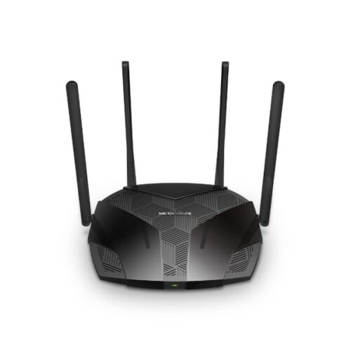 Mercusys MR80X router inalámbrico Gigabit Ethernet Doble banda (2,4 GHz / 5 GHz) Negro