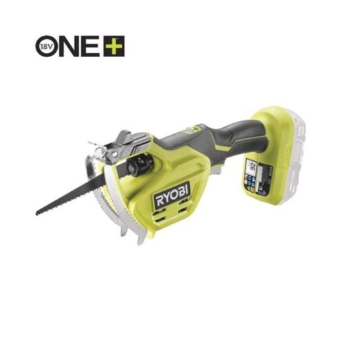 Sierra de Poda Ryobi ONE+ 18V RY18PSA-0/ Corte Ø80 mm/ Sin Batería ni Cargador