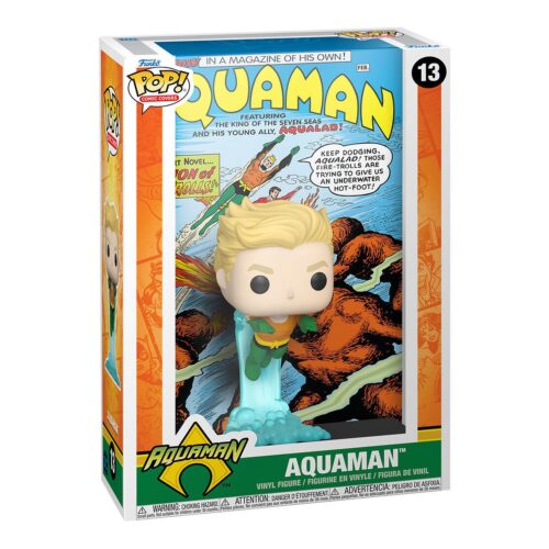 Figura POP Comic Cover DC Comics Aquaman