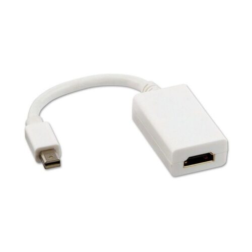 Nanocable – Adaptador Mini Displayport a HDMI MINI DP/M-HDMI/H 15cm Blanco