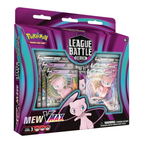 Blister Juego Cartas Coleccionables Mew VMax Pokemon español