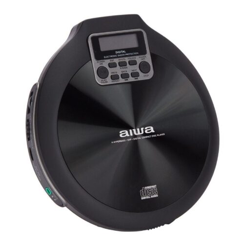 Reproductor de CD/CDR/MP3 Aiwa Walk PCD-810BK/ Negro