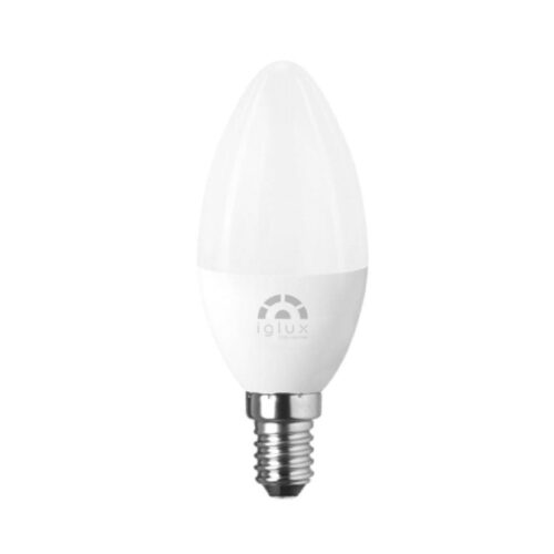 Bombilla Led Iglux XV-0514-F V2/ Casquillo E14/ 5W/ 450 Lúmenes/ 5500K