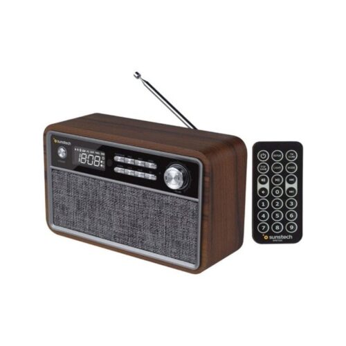 Radio Vintage Sunstech RPBT500/ Madera