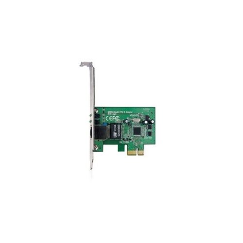 TPLINK – Adaptador de red PCI-Express TPLink TG-3468 10/100/1000Mbps chip Realtek – Incluye Adaptador Low Profile