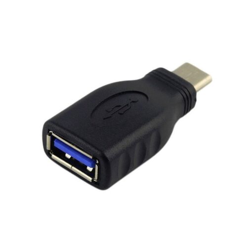 Adaptador USB 3.1 Tipo-C Aisens A108-0323/ USB Tipo-C Macho – USB Hembra