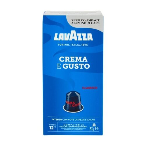 Cápsula Lavazza Crema e Gusto Clásico para cafeteras Nespresso/ Caja de 10