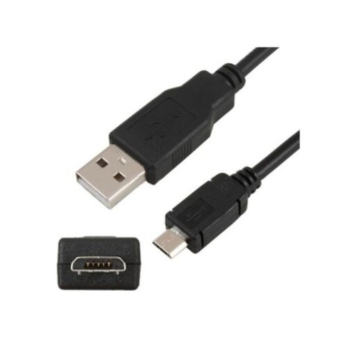 Equip – Cable USB 2.0 a MicroUSB – USB/A a USB/Micro/B – 1,8m – Negro