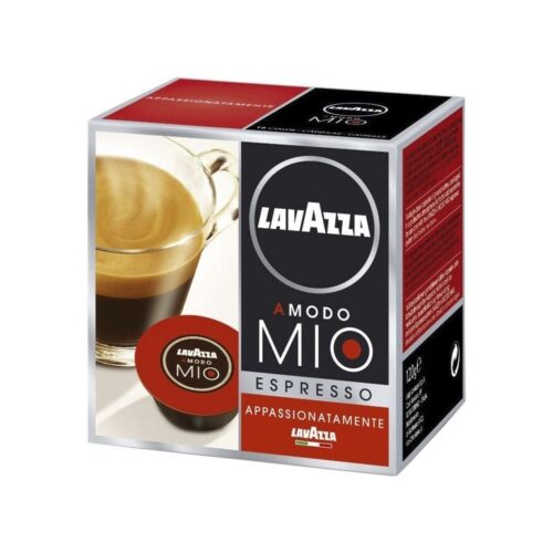 Cápsula Lavazza Appassionatamente para cafeteras A Modo Mio/ Caja de 16