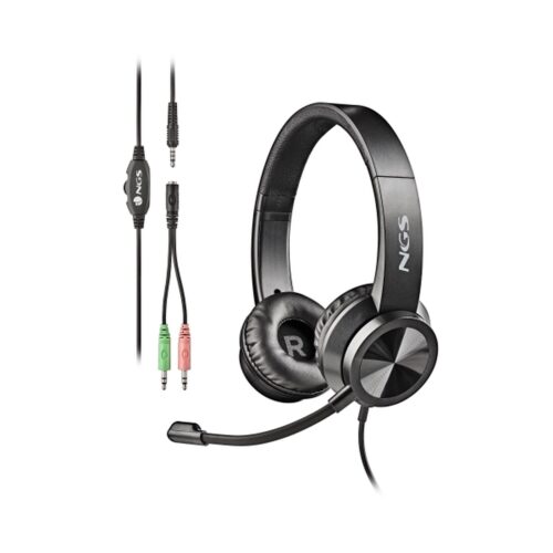 NGS – Auriculares NGS MSX 11 Pro – con Microfono – Jack 3.5 – Negros