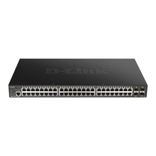 Switch Gestionado D-Link Smart DGS-1250-52XMP 52 Puertos/ RJ-45 10/100/1000 PoE/ SFP