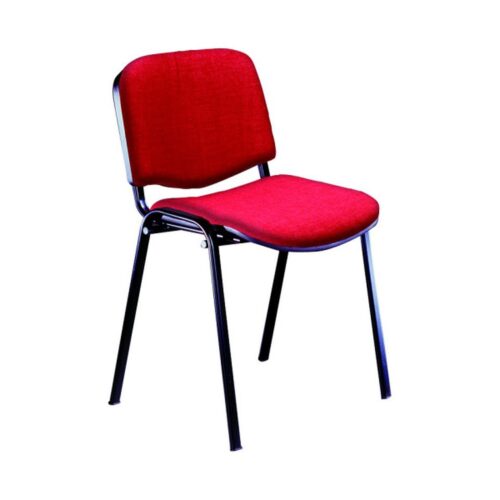 SILLA CONFIDENTE RODANO TAPIZADA ROJA UNISIT D5S/ER