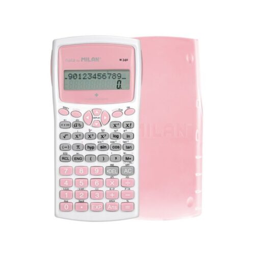 Milan Blíster calculadora científica M240 rosa, Edición +