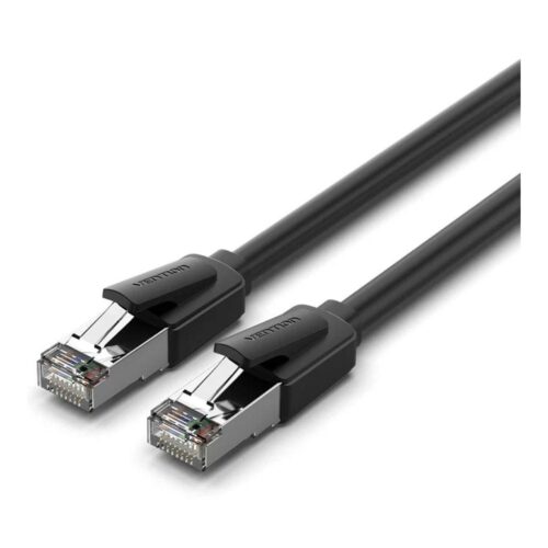 Cable de Red RJ45 SFTP Vention IKKBF Cat.8/ 1m/ Negro