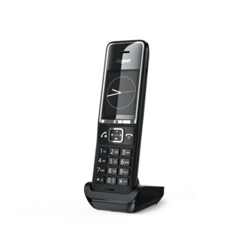 Gigaset COMFORT 550 Teléfono DECT Identificador de llamadas Negro, Cromo