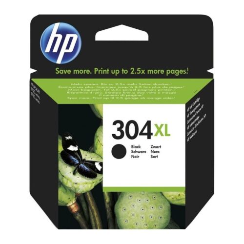 Cartucho de Tinta Original HP nº304 XL Alta Capacidad/ Negro