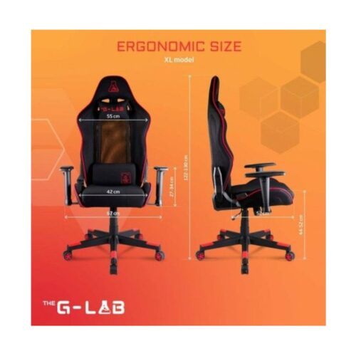 THE G-LAB GAMING CHAIR ERGONOMIC-SIZE XL – BLUE (KS-OXYGEN-XL-BLU)