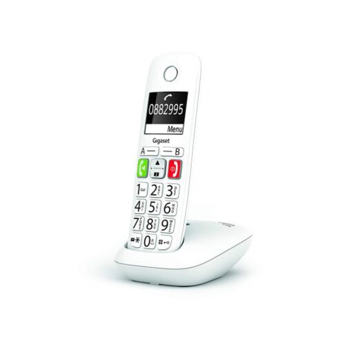 Gigaset E290 Teléfono DECT/analógico Identificador de llamadas Blanco