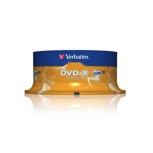 VERBATIM DVD-R 4.7GB 16X BOBINA 25 ADVANCED AZO