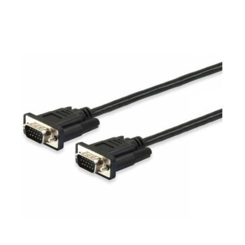 Cable VGA 3GO CVGA10MM/ VGA Macho – VGA Macho/ 10m/ Negro