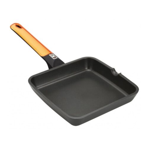 Asador Bra Efficient Orange A281328/ Ø28cm/ Aluminio fundido/ Apto para Inducción