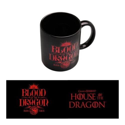 Taza La Casa del Dragon Juego de Tronos 350ml