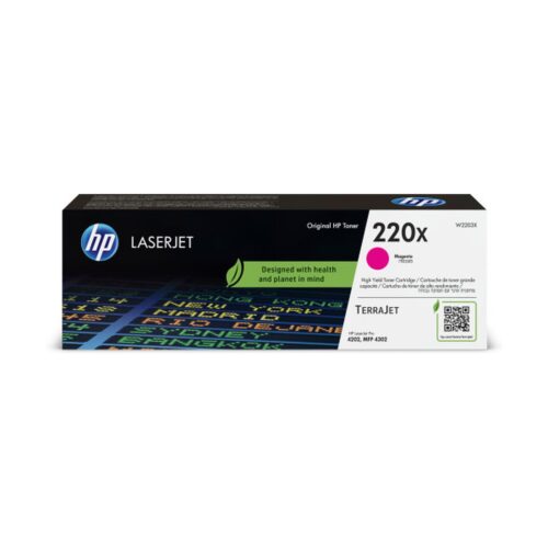 HP Cartucho de tóner Original LaserJet 220X magenta