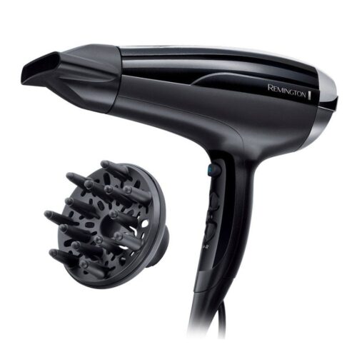 Secador Remington Pro-Air Shine 2300W/ Iónico/ Negro