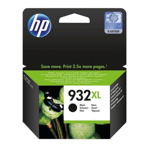 Cartucho de Tinta Original HP nº932 XL Alta Capacidad/ Negro