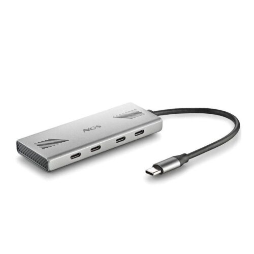 Hub USB Tipo-C NGS Wonder4-C/ 4xUSB Tipo-C