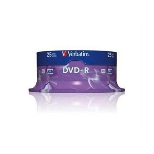 VERBATIM DVD+R 4.7GB 16X BOBINA 25 ADVANCED AZO