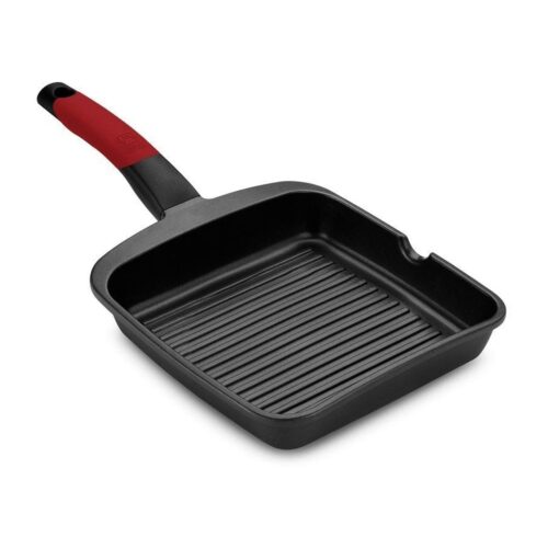 Grill Bra Premiere A411428/ Ø28cm/ Aluminio Fundido/ Apto para Inducción