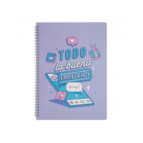 LIBRETA – TODO LO BUENO EMPIEZA HOY MR WONDERFUL WOA11056ES