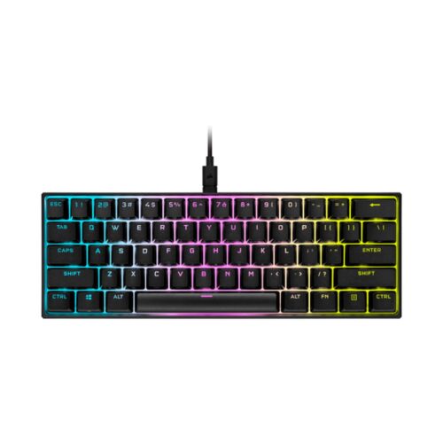 Corsair K65 RGB MINI 60% Mechanical Gaming teclado USB QWERTY Inglés, Español Negro