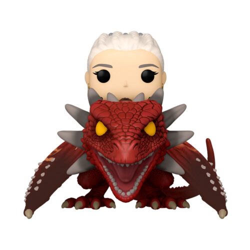 Figura POP Rides Deluxe Game of Thrones House of the Dragon Rhaenys Targaryen with Meleys