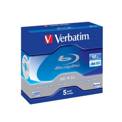 VERBATIM BLU-RAY DISC -R DL 2X 50GB JEWEL CASE 5