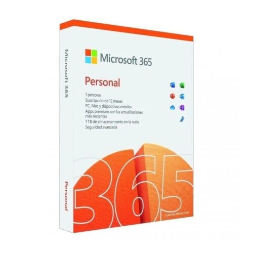 Microsoft Office 365 Personal/ 1 Usuario/ 1 Año