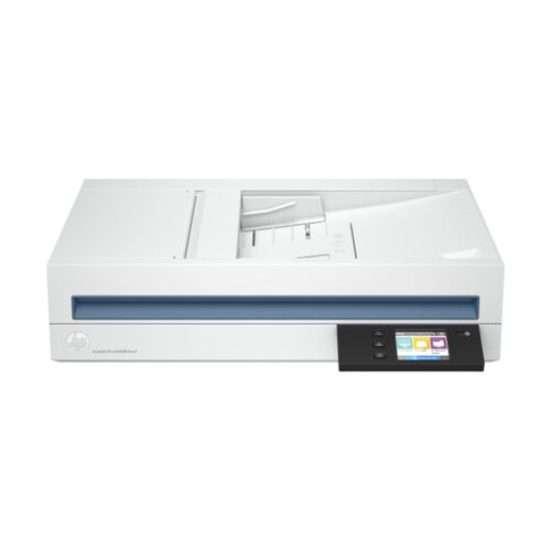 HP Scanjet Pro N4600 fnw1 Escáner de superficie plana y alimentador automático de documentos (ADF) 1200 x 1200 DPI A5 Blanco