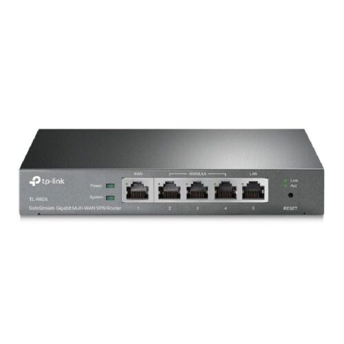 ROUTER VPN TP-LINK ER605 (TL-R605)  SAFE STREAM 5P GIGABIT  MULTI-WAN