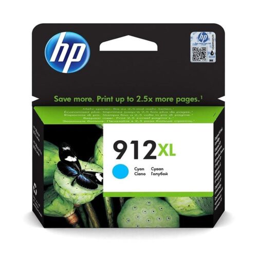 Cartucho de Tinta Original HP nº912 XL Alta Capacidad/ Cian