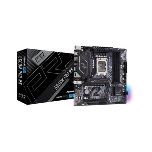 Asrock B660M Pro RS Intel B660 LGA 1700 micro ATX