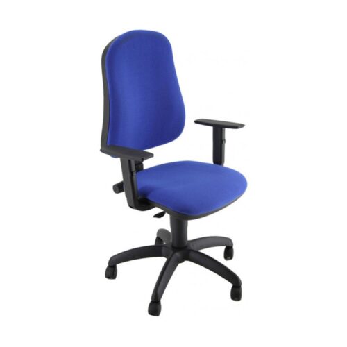 SILLA OPERATIVA VOLGA SIMPEL AZUL REPOSABRAZOS AJUSTABLES UNISIT SICP/BRF/EB